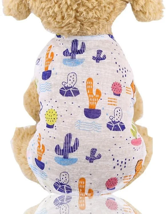 جلیقه سگ و گربه suxuMhao، جلیقه تنفسی حیوانات خانگی، لباس سگ توله سگ، کت و شلوار برای سگ ها و گربه های کوچک و متوسط، 2XL، A07