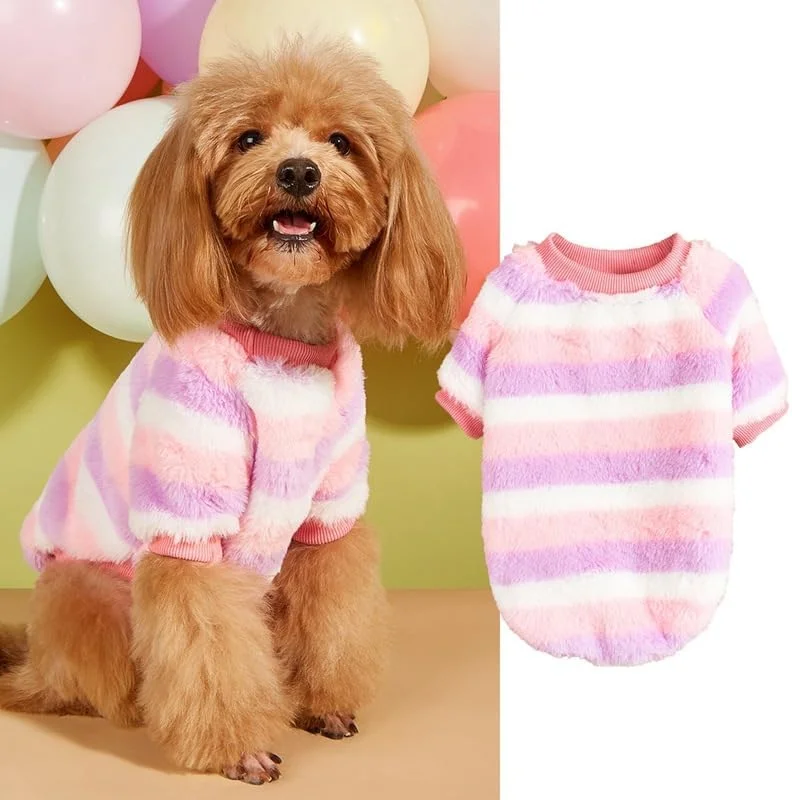 لباس گرم ضخیم سگ خانگی، ژاکت زمستانی توله سگ (A16, L)