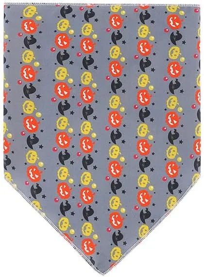 دستمال گردن سگ suxuMhao، 1 عدد، ترکیبی از پلی‌استر سبک و زود خشک‌شونده، دستمال سر مثلثی با طرح زیبا، دستمال گردن قابل تنظیم برای سگ‌های متوسط و بزرگ، هدیه توله سگ، 65 سانتی‌متر