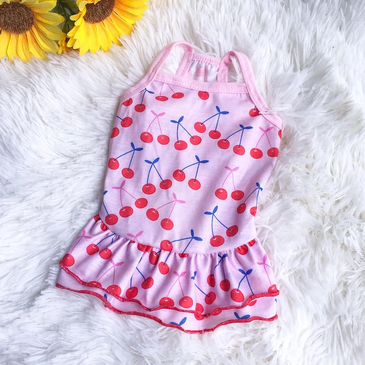 لباس سگ توله سگ شیرین suxuMhao، دامن سگ گربه پرنسس زیبا برای سگ های دخترانه کوچک (A163,L)