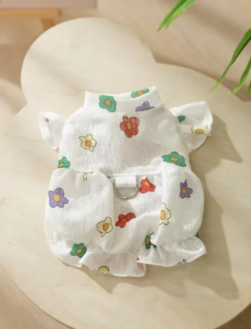 لباس سگ توله سگ شیرین، دامن سگ گربه پرنسس زیبا برای سگ های دختر کوچک (A70, L)