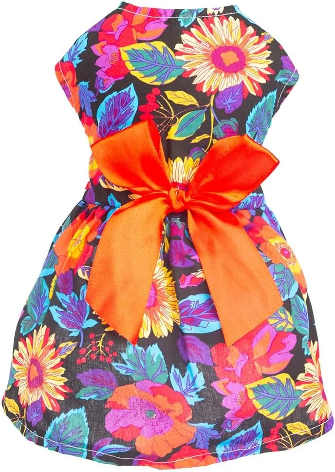 لباس سگ توله سگ شیرین، دامن سگ گربه پرنسس زیبا برای سگ های دختر کوچک (A159, XL)