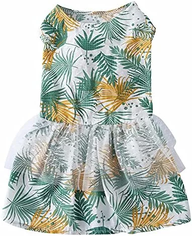 لباس سگ توله سگ شیرین، دامن سگ گربه پرنسس زیبا برای سگ های دخترانه کوچک (A98, M)