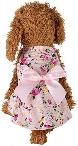 لباس سگ توله سگ شیرین suxuMhao، دامن سگ گربه پرنسس زیبا برای سگ های دختر کوچک (A126, XS)
