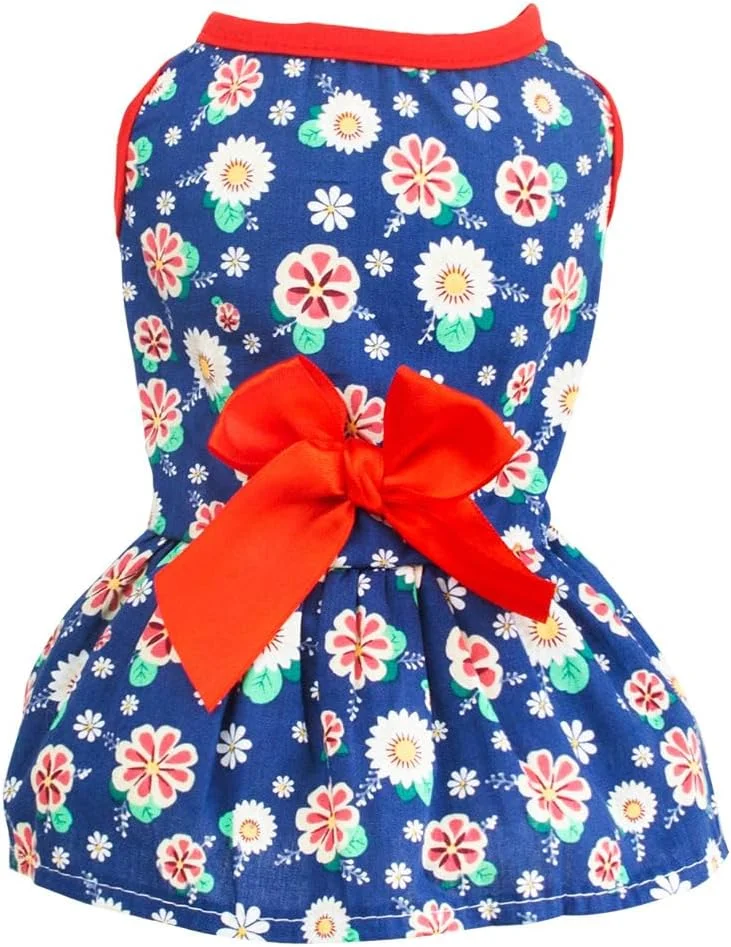 لباس سگ توله سگ شیرین، دامن سگ گربه پرنسس زیبا برای سگ های دختر کوچک (A168,M)