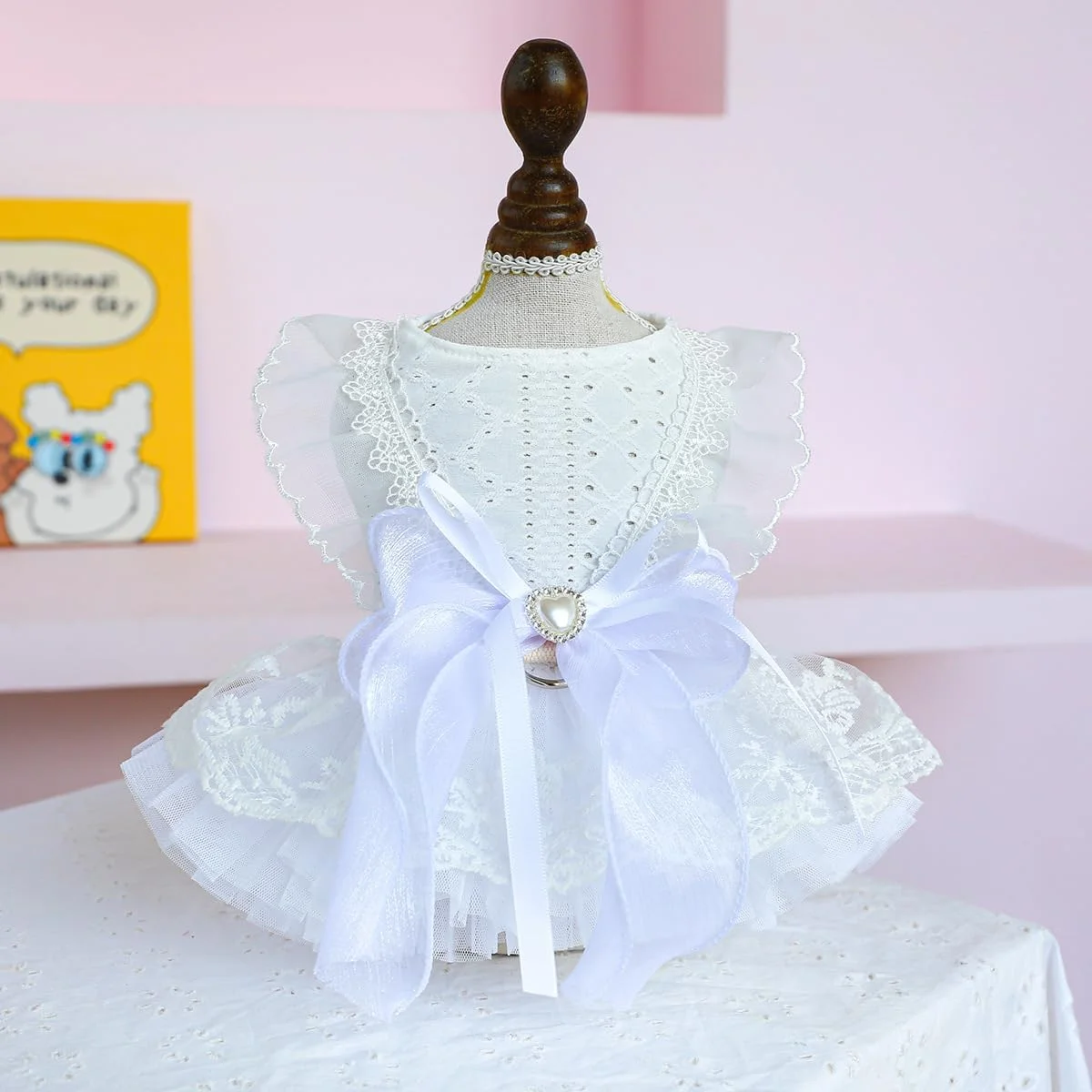 لباس سگ توله سگ شیرین suxuMhao، دامن سگ گربه پرنسس زیبا برای سگ های دختر کوچک (A41، M)