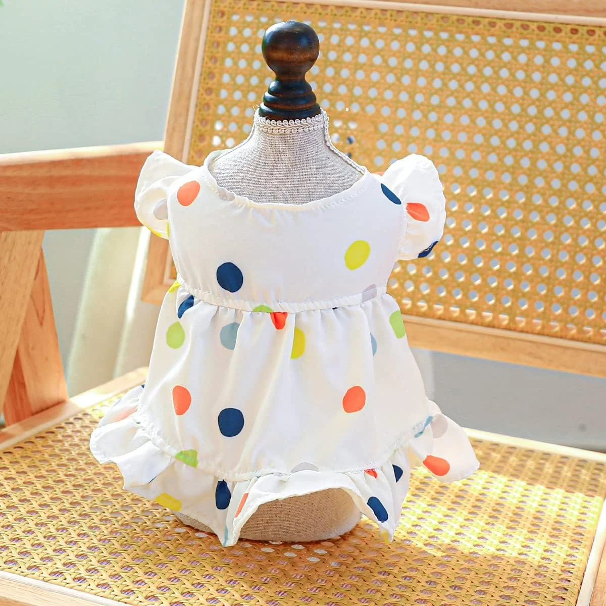 لباس سگ توله سگ شیرین، دامن سگ گربه پرنسس زیبا برای سگ های دختر کوچک (A55, L)