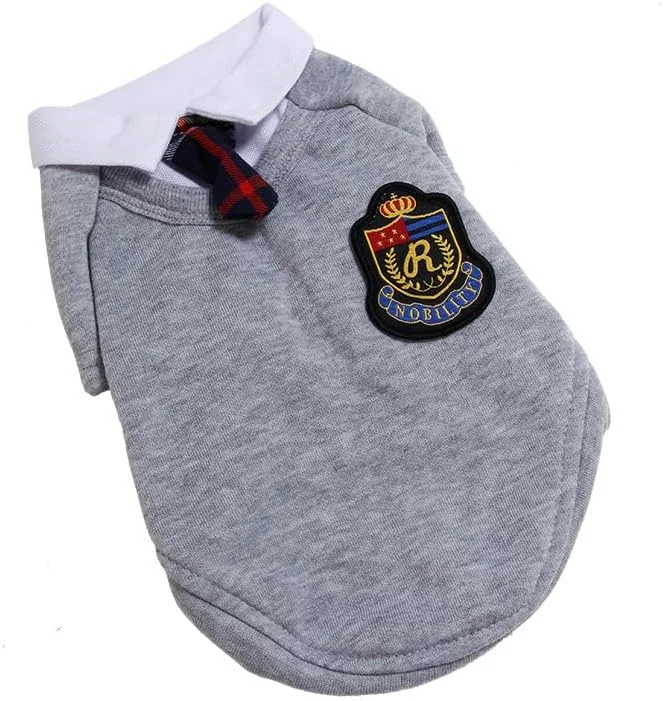 تی‌شرت سگ و گربه، پیراهن تنفسی حیوانات خانگی، لباس سگ توله سگ، کت و لباس برای سگ‌ها و گربه‌های کوچک و متوسط، L، A39