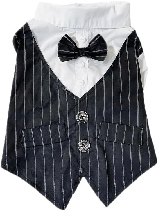 تی‌شرت لباس سگ و گربه، پیراهن تنفسی حیوانات خانگی، لباس سگ و گربه مناسب سگ و گربه کوچک و متوسط، مشکی، L