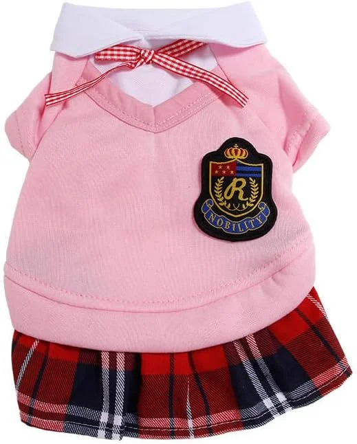 تی‌شرت سگ و گربه suxuMhao، پیراهن تنفسی حیوانات خانگی، لباس سگ توله سگ، کت و لباس برای سگ‌ها و گربه‌های کوچک و متوسط، سایز S، A42