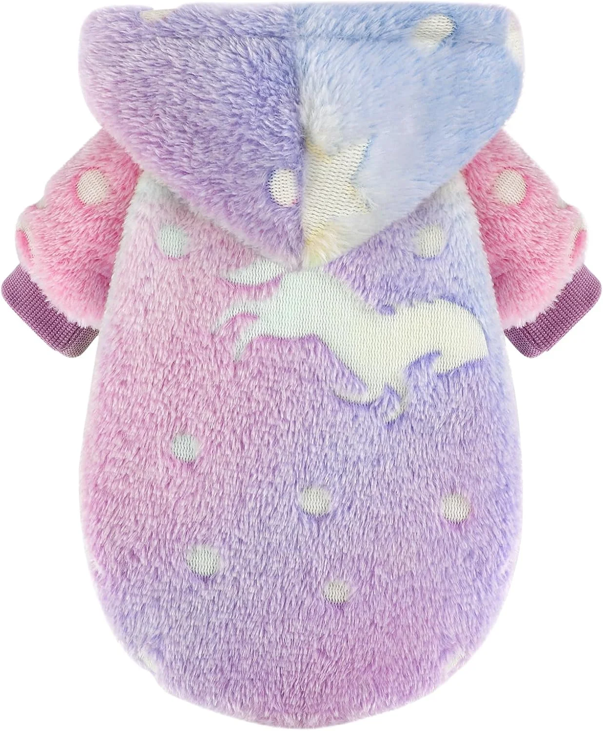 پلیور سگ برای سگ های کوچک دخترانه و پسرانه، هودی پشمی سگ، پلیور توله سگ شب تاب، پلیور نرم و گرم سگ بسیار کوچک، لباس های پاییزی و زمستانی سگ، لباس حیوانات خانگی برای چیواوا یورکی، صورتی، XXS