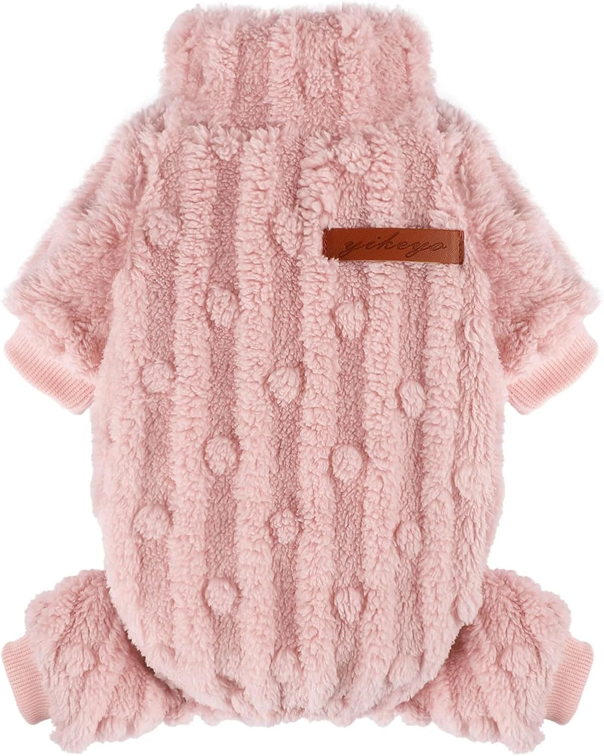 ژاکت سگ برای سگ های کوچک، لباس خواب و سرهمی یقه اسکی سگ، لباس سگ کوچک دخترانه پسرانه، لباس توله سگ برای هوای سرد، لباس یورکی و چیواوا، صورتی روشن، سایز S ژاکت سگ برای سگ های کوچک، لباس خواب و سرهمی یقه اسکی سگ، لباس سگ کوچک دخترانه پسرانه، لباس توله سگ برای هوای سرد، لباس یورکی و چیواوا، صورتی روشن، سایز S