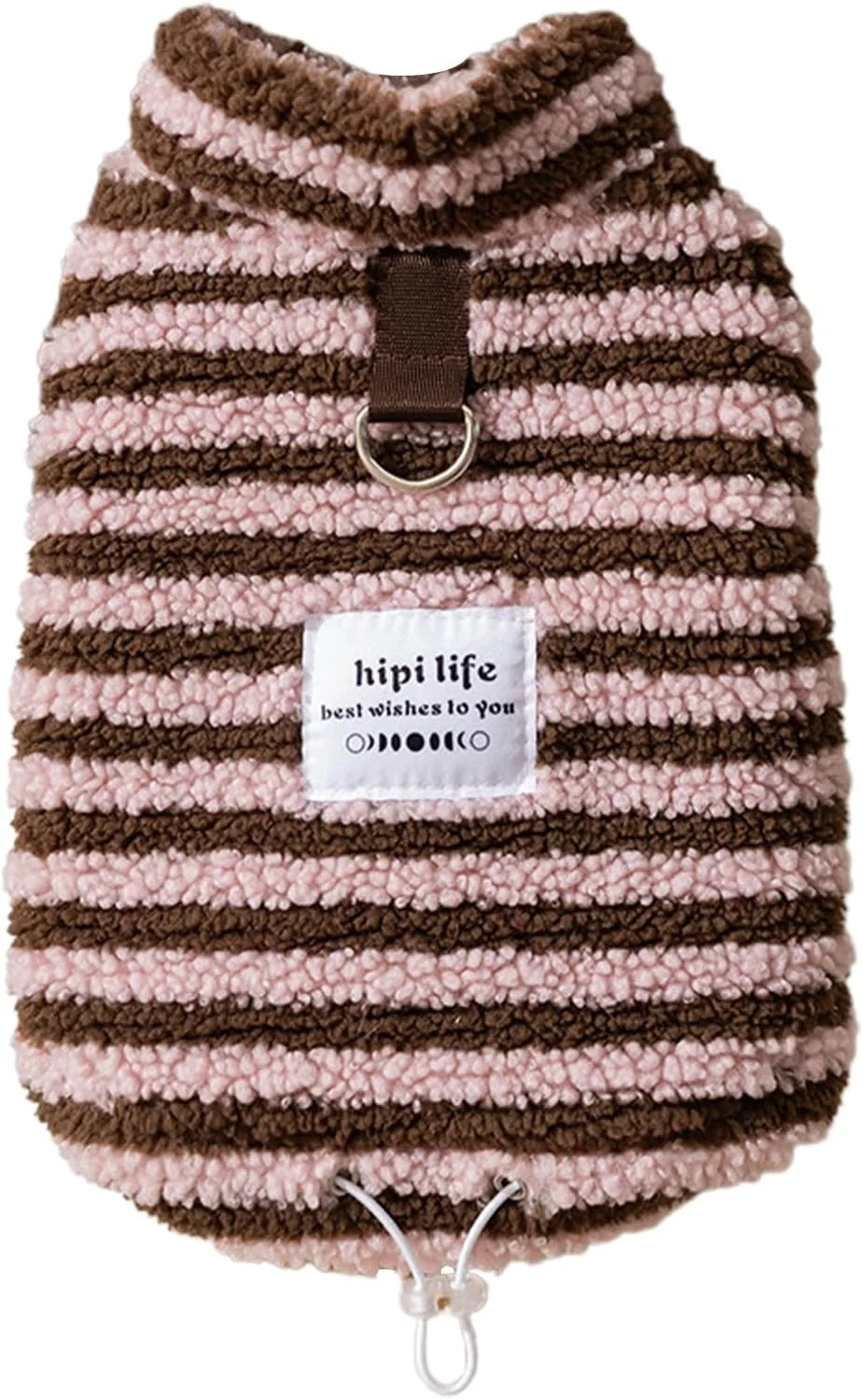 لباس گرم پشمی راه راه سگ | لباس زمستانی گرم حیوانات خانگی، ژاکت و پلیور برای سگ ها مناسب برای فضای باز، داخل خانه، هالووین و کریسمس