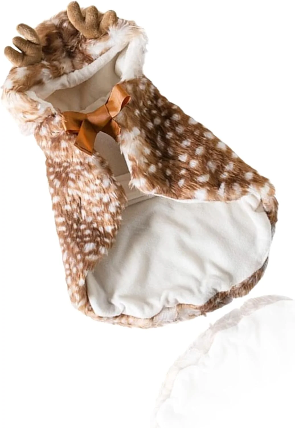 شنل گوزن شمالی سگ و گربه مخصوص کریسمس | لباس گرم زمستانی حیوانات خانگی | شنل سگ و گربه طرح گوزن قهوه ای (کوچک-متوسط، گوزن قهوه ای) شنل گوزن شمالی سگ و گربه مخصوص کریسمس | لباس گرم زمستانی حیوانات خانگی | شنل سگ و گربه طرح گوزن قهوه ای (کوچک-متوسط، گوزن قهوه ای)