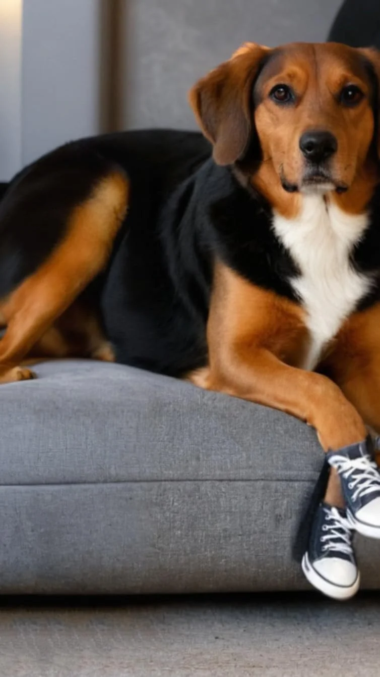 کفش سگ سوییت سون - 4 عدد بوت تنفسی، کفش ورزشی بومى ضد لغزش، پاپوش با زیره لاستیکی ضد لغزش برای پیاده روهای داغ، محافظ پنجه فضای باز و داخلی (آبی، سایز 3)