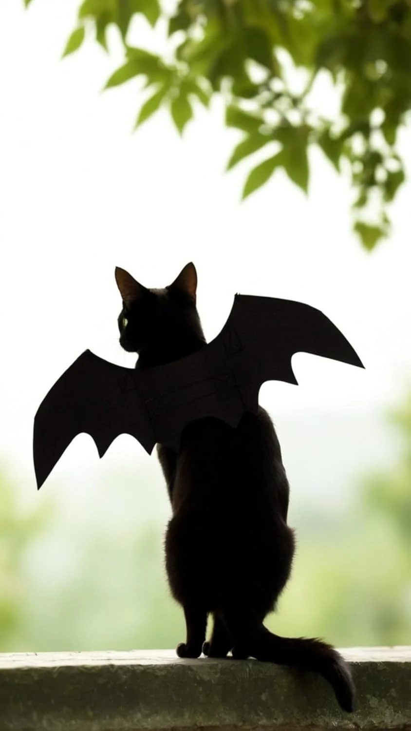 بال های خفاشی حیوانات خانگی برای هالووین - بال های خفاشی سگ و گربه (کوچک)