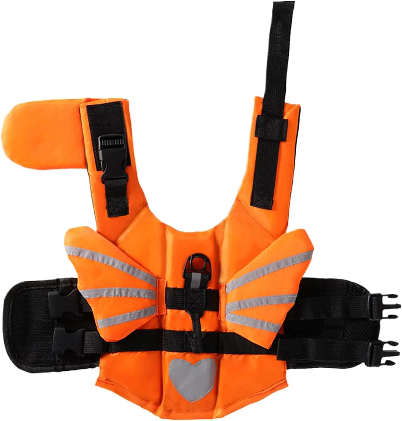 لباس شنا سگ، ژاکت بازتابنده | ژاکت شناور بازتابنده قابل تنظیم برای نجات سگ، شنای حیوانات خانگی، قایق سواری، ساحل در فضای باز