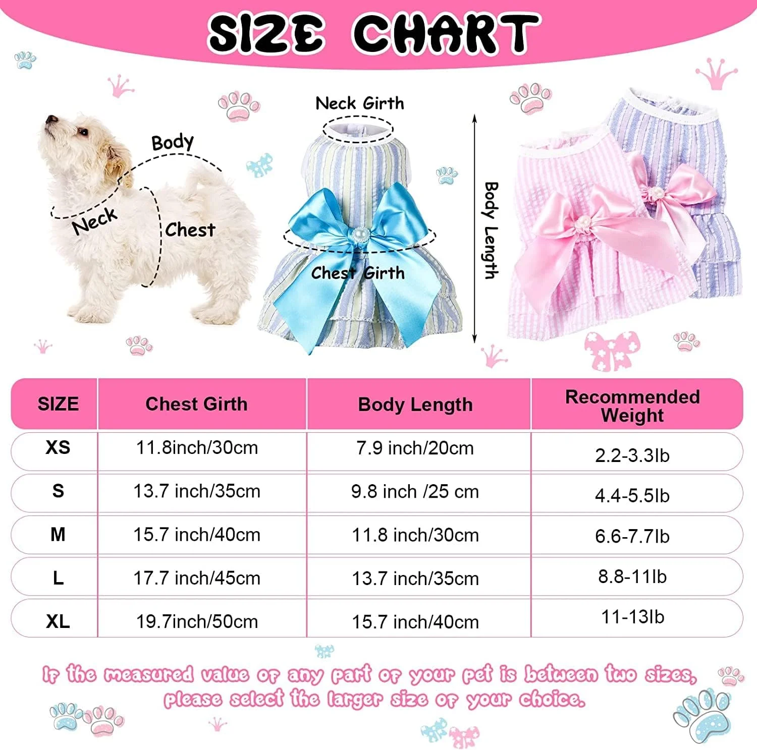 لباس سگ SZYYQ، 4 عدد، مناسب سگ های کوچک و متوسط، لباس توله سگ، لباس پرنسسی تابستانی حیوانات خانگی، دامن توتو دخترانه، مناسب برای سگ های چیواوا یورکی و گربه ها (خیلی کوچک)
