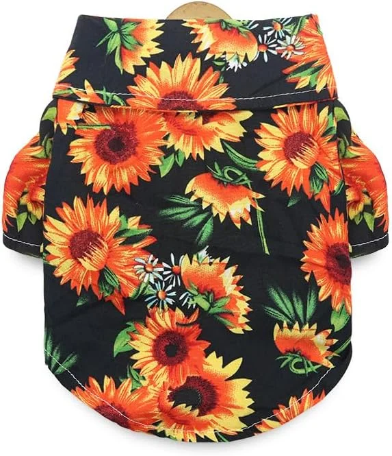 تی‌شرت سگ و گربه Nvzi-b، پیراهن‌های تنفسی حیوانات خانگی، لباس سگ توله سگ، کت و لباس برای سگ‌ها و گربه‌های کوچک و متوسط، M، A34