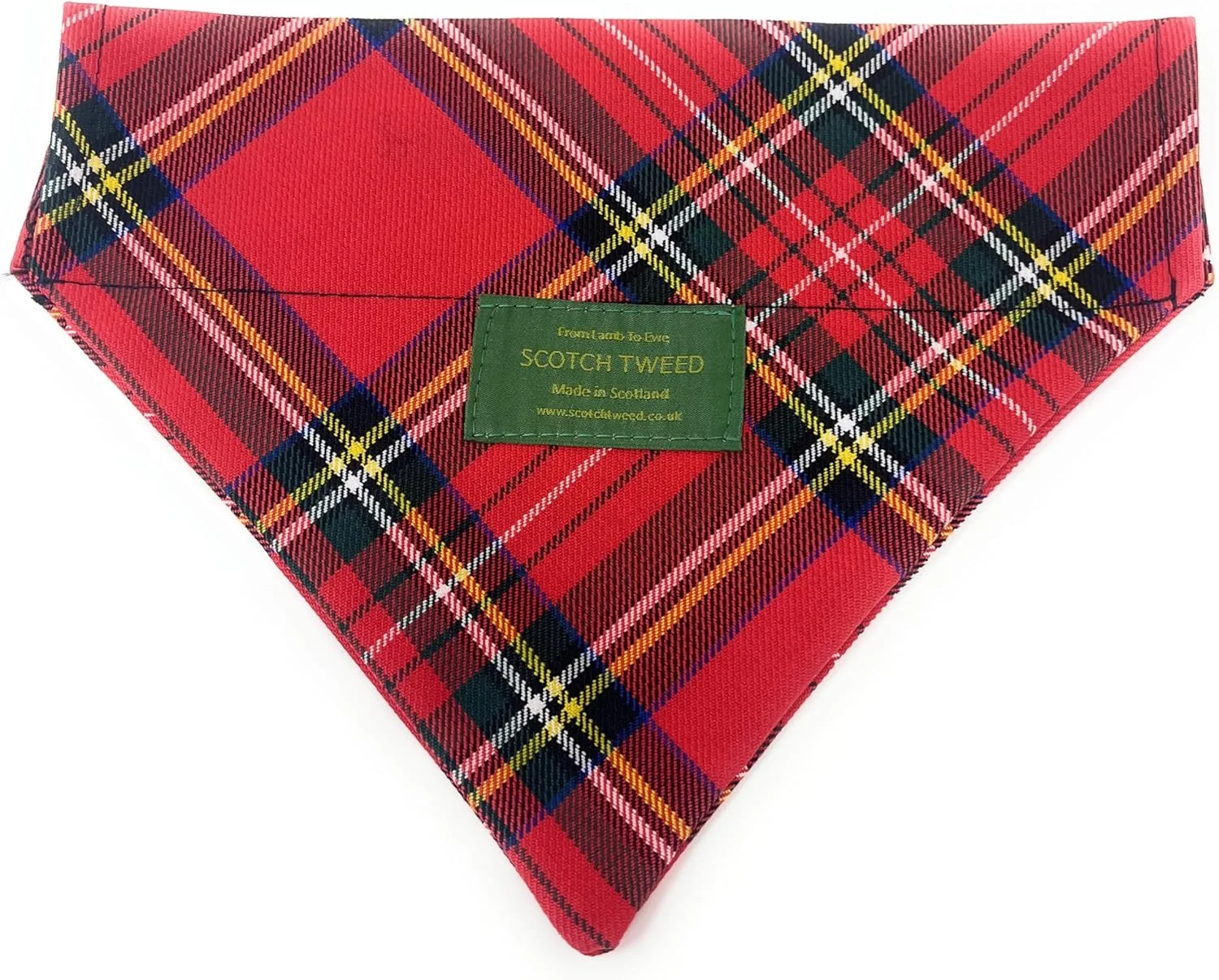 دستمال گردن سگ تارتان برای سگ های سایز متوسط - طرح استوارت رویال تارتان دستمال گردن سگ تارتان برای سگ های سایز متوسط - طرح استوارت رویال تارتان