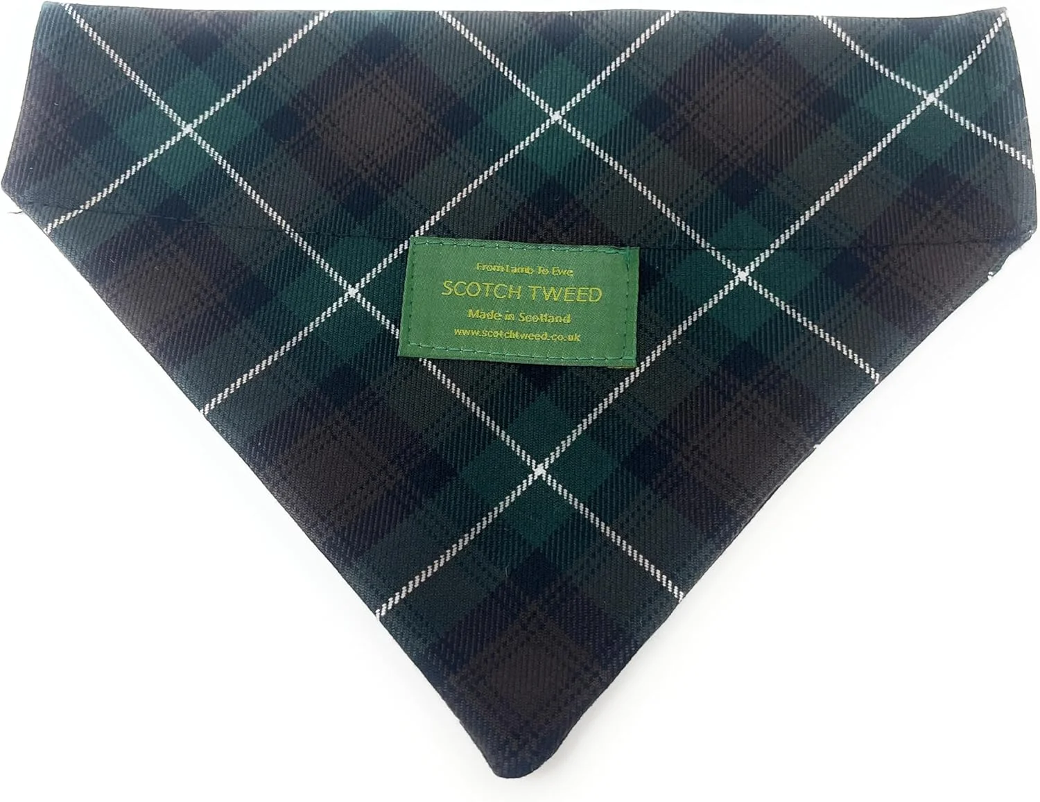 دستمال گردن سگ تارتان برای سگ های سایز متوسط - تارتان Buccleuch