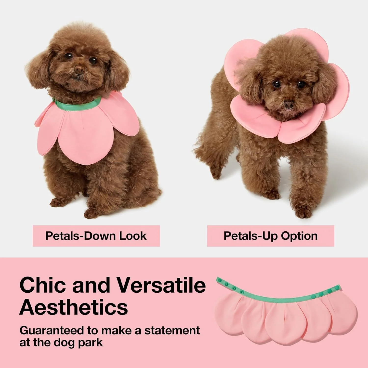 دستمال گردن سگ تزویق، پیشبند دو طرفه حیوانات خانگی، دستمال گردن قابل تنظیم سگ، پیشبند گربه، دستمال گردن ضد آب توله سگ، دستمال سر قابل شستشو برای گربه ها و سگ های کوچک/متوسط