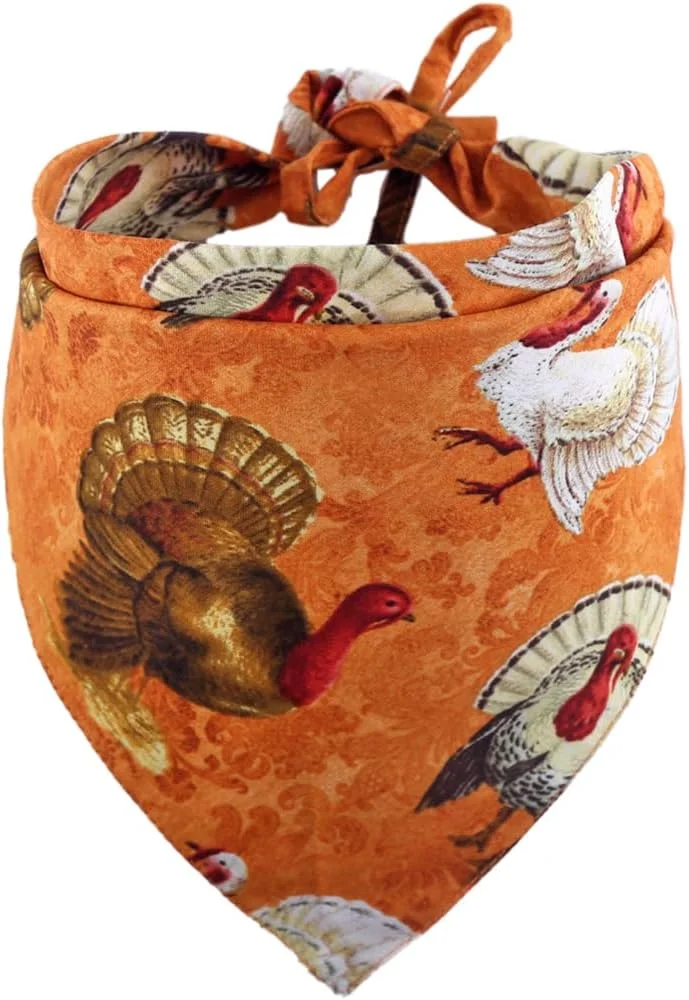 دستمال گردن سگ طرح شکرگزاری، مثلثی، دو رو، پیشبند و اکسسوری های شال گردن برای سگ ها، گربه ها و حیوانات خانگی بزرگ دستمال گردن سگ طرح شکرگزاری، مثلثی، دو رو، پیشبند و اکسسوری های شال گردن برای سگ ها، گربه ها و حیوانات خانگی بزرگ