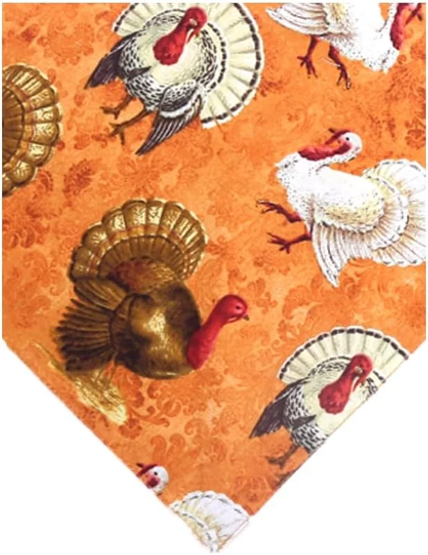 دستمال گردن سگ طرح شکرگزاری، مثلثی، دو رو، پیشبند و اکسسوری های شال گردن برای سگ ها، گربه ها و حیوانات خانگی بزرگ