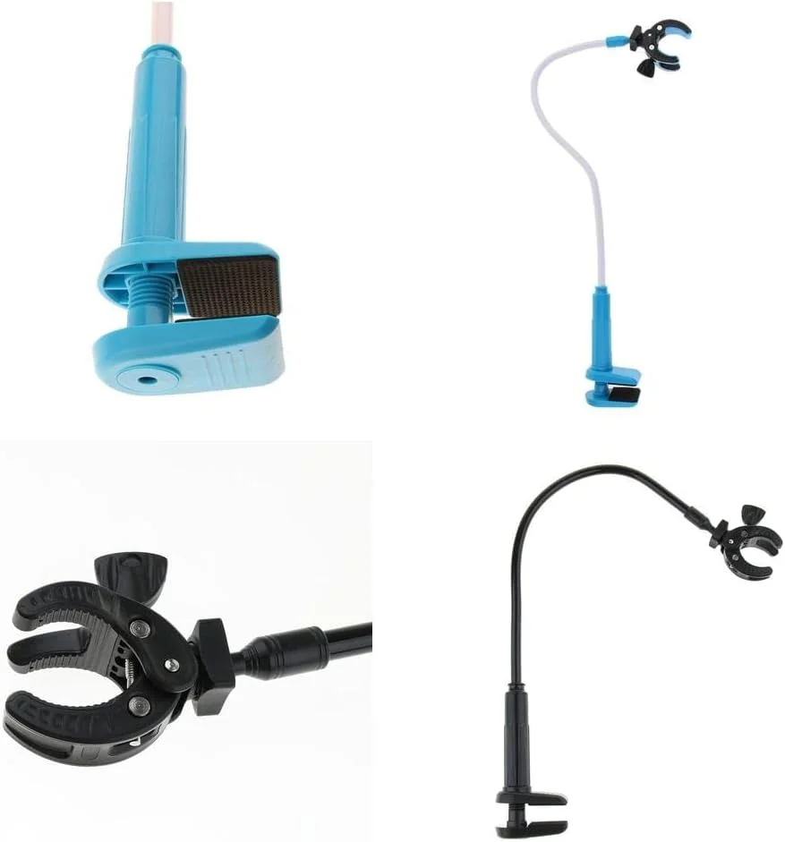 پایه نگهدارنده سشوار میز آرایش سگ و گربه سه فک مشکی