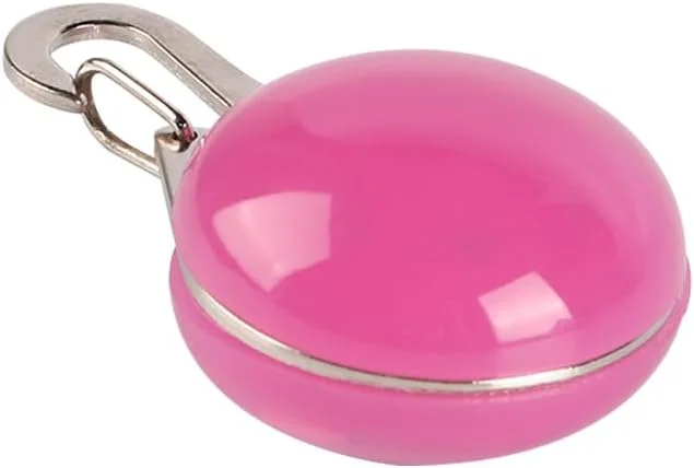 آویز حیوانات خانگی Tiardey STK، علامت هشدار دهنده جهانی ضد آب قابل تنظیم برای گربه ها و سگ ها، چراغ شب ضد گم شدن سگ