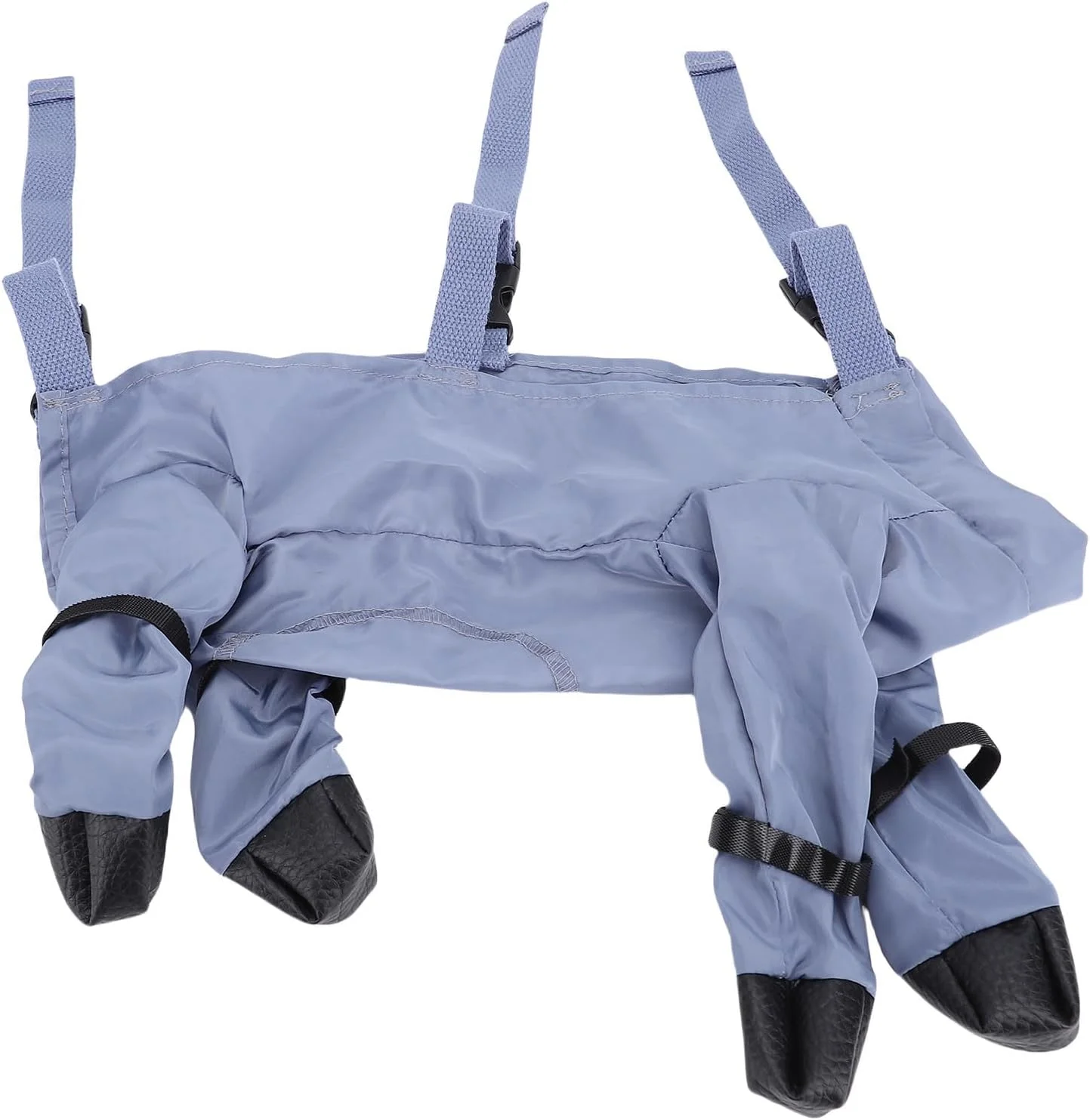 شلوار ضدآب سگ Tnfeeon، پاپوش سگ ضد گرد و غبار قابل تنظیم با جنس پارچه آکسفورد برای پیاده روی، دویدن و کوهنوردی در فضای باز (M)