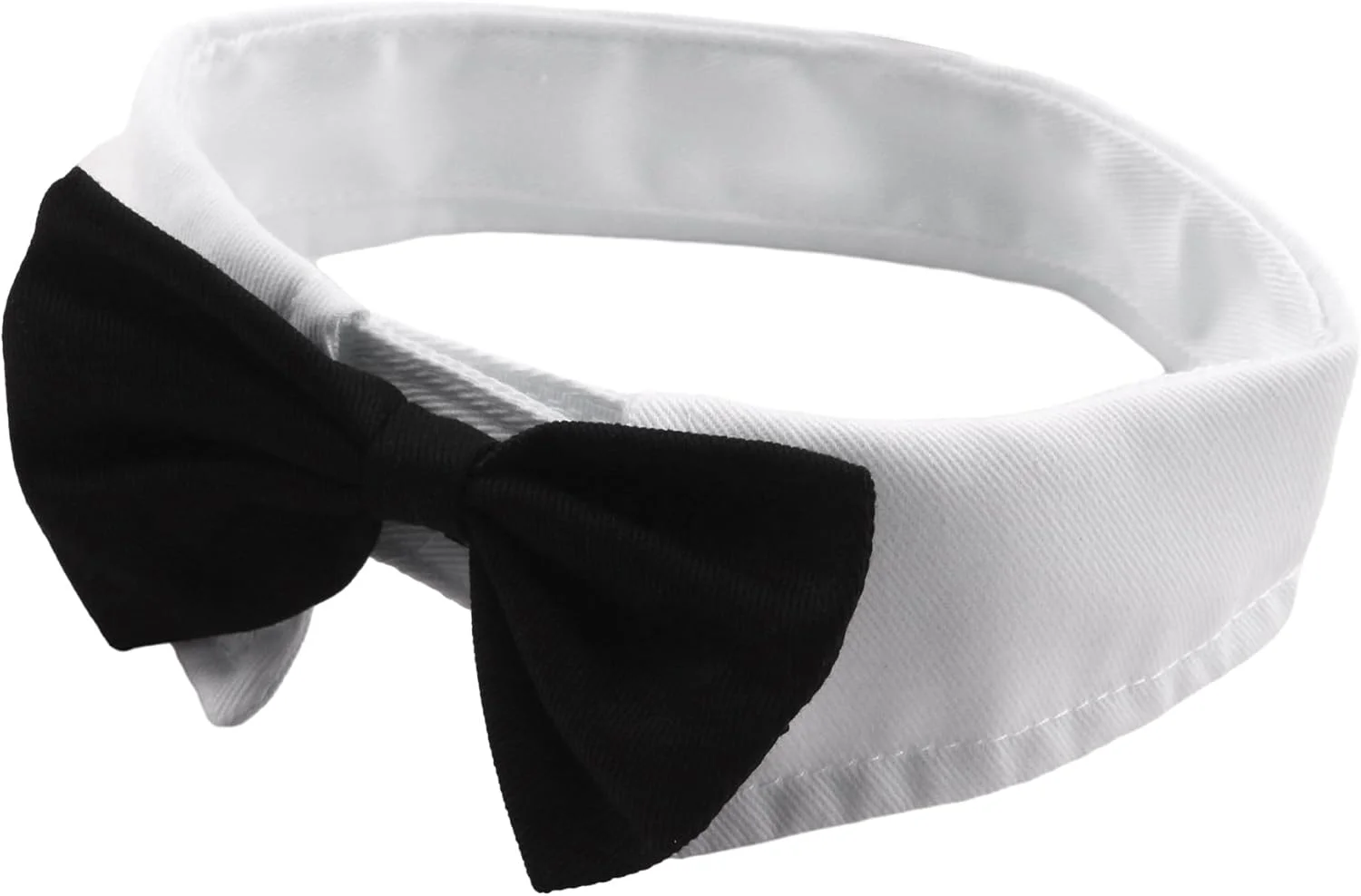 پاپیون و کراوات قابل تنظیم حیوانات خانگی، کراوات رسمی شیک برای سگ و گربه - ظاهر حیوان خانگی خود را بهبود بخشید (مشکی، S)