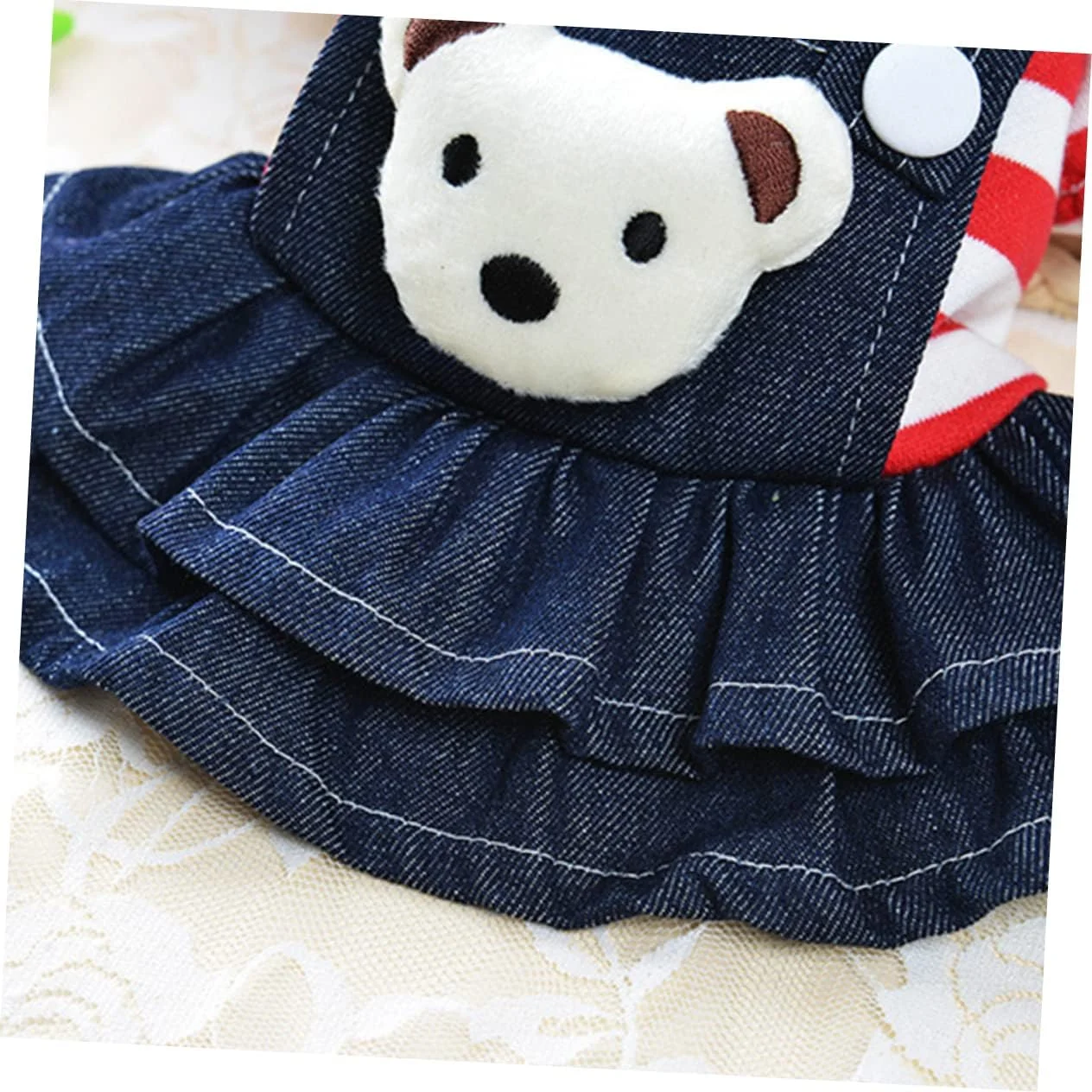 لباس سگ Toyvian، دامن تزئینی زیبا برای حیوانات خانگی کوچک، لباس شیک سگ برای توله سگ ها و گربه ها، مناسبت های خاص Xl