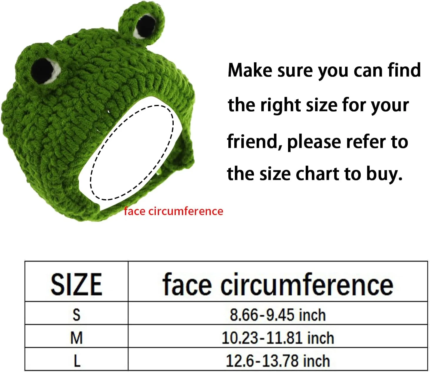 کلاه حیوانات خانگی Toysructin، کلاه بافتنی طرح قورباغه خنده دار، لوازم جانبی برای آراستن گربه و سگ های کوچک، متوسط و بزرگ، هدبند بافتنی دست ساز طرح قورباغه چشم درشت برای بچه گربه، توله سگ، هالووین و نقش آفرینی