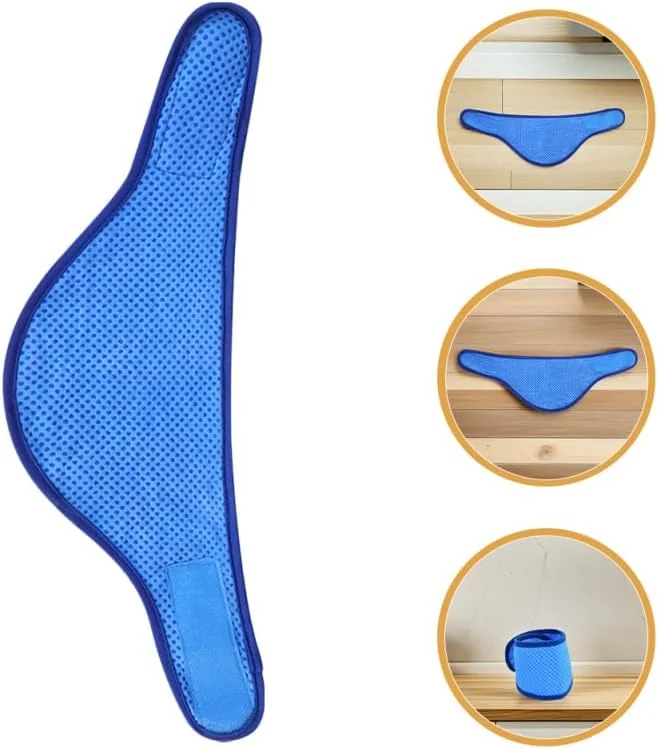 Toyvian 2 عدد دستمال گردن خنک کننده سگ، دستمال گردن یخی قابل تنظیم برای سگ های متوسط، شال خنک کننده فوری برای فعالیت های تابستانی، قابل شستشو و استفاده مجدد، مناسب برای سرگرمی در فضای باز