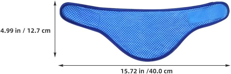 Toyvian 2 عدد دستمال گردن خنک کننده سگ، دستمال گردن یخی قابل تنظیم برای سگ های متوسط، شال خنک کننده فوری برای فعالیت های تابستانی، قابل شستشو و استفاده مجدد، مناسب برای سرگرمی در فضای باز