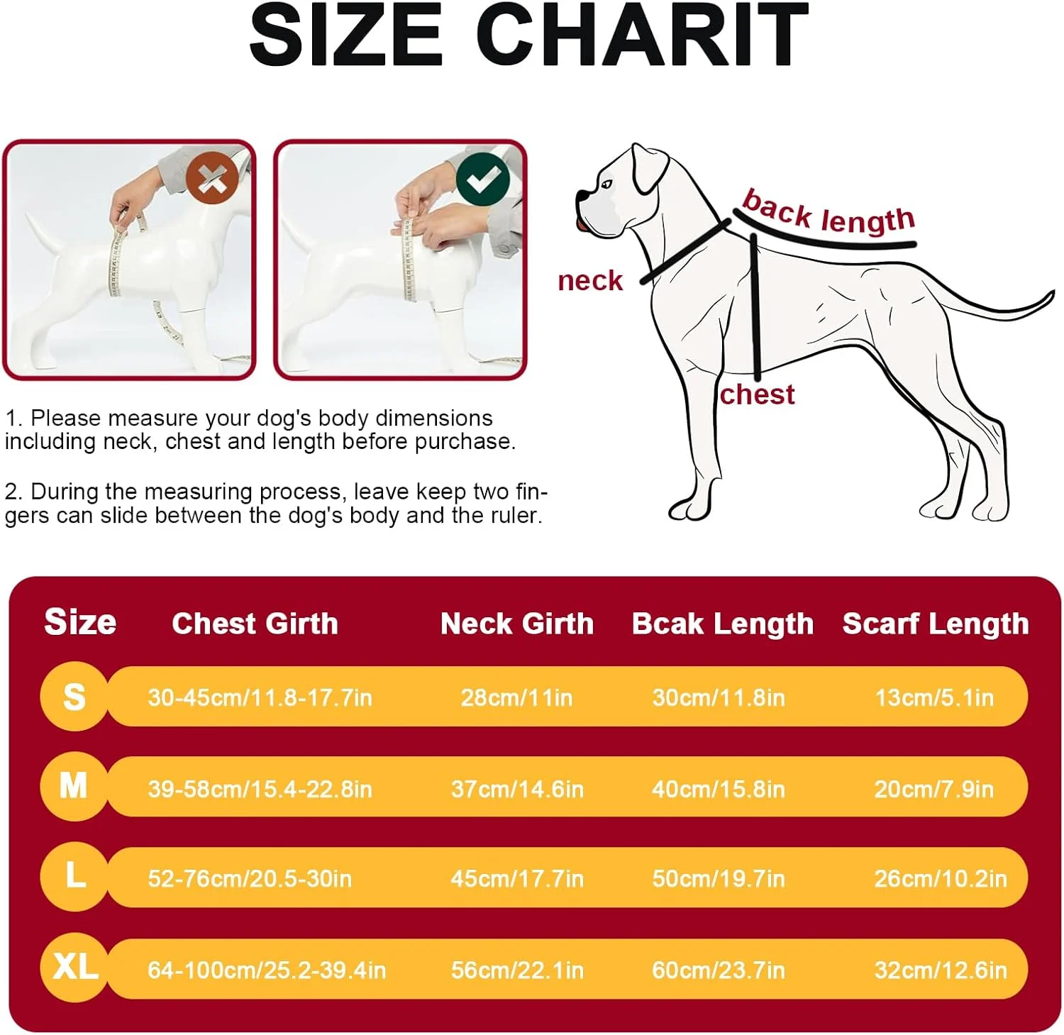 کت گرم سگ، ژاکت یقه اسکی ضد آب سگ، لباس زمستانی سگ، کت زمستانی دنج و جلیقه برفی برای سگ های کوچک، متوسط و بزرگ (بزرگ)