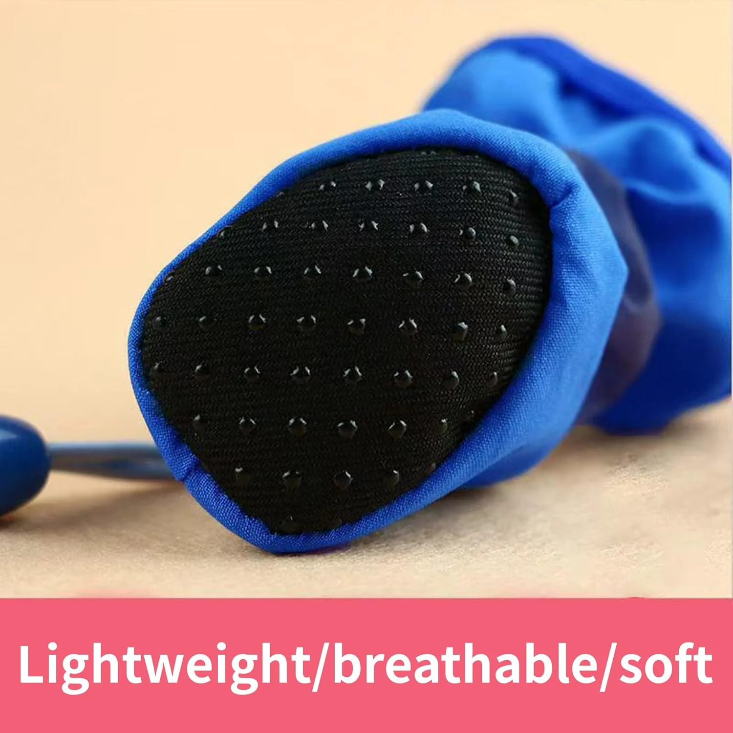 کفش سگ، ضد آب، راحت و با قابلیت تمیز کردن آسان، دارای زیره ضد لغزش و نوارهای بازتابنده، محافظ پنجه برای سگ های کوچک و متوسط