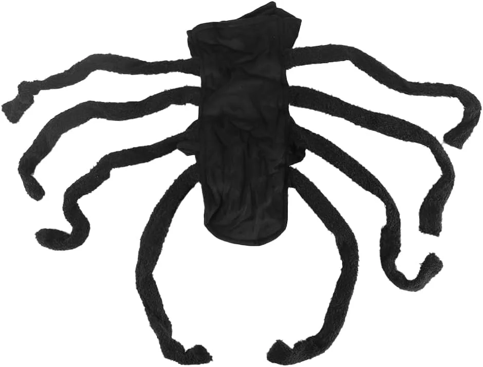 لباس عنکبوتی بامزه حیوانات خانگی با پاهای سه بعدی، پارچه پولیشی نرم و طراحی تغییر شکل دهنده، لباس سرگرم کننده هالووین برای سگ ها و گربه ها سایز کوچک و متوسط لباس عنکبوتی بامزه حیوانات خانگی با پاهای سه بعدی، پارچه پولیشی نرم و طراحی تغییر شکل دهنده، لباس سرگرم کننده هالووین برای سگ ها و گربه ها سایز کوچک و متوسط