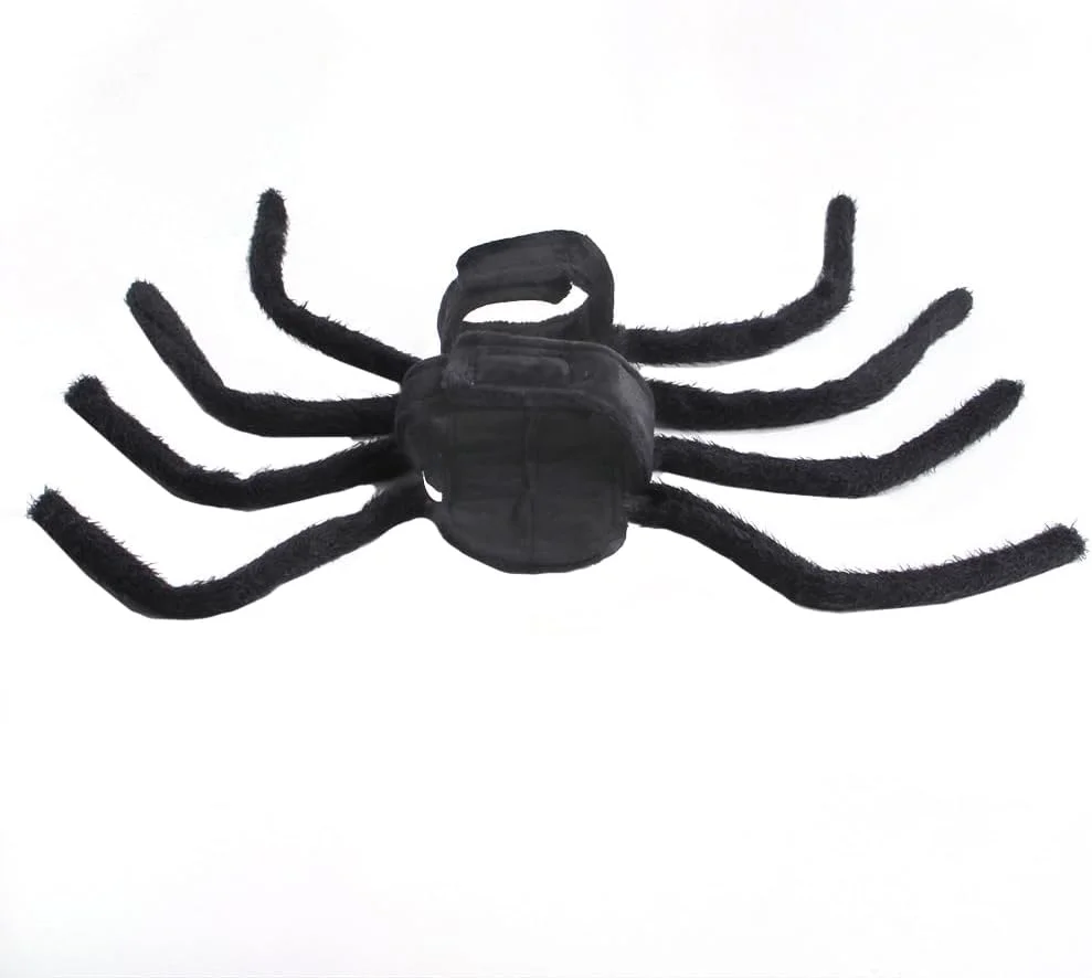 لباس عنکبوتی بامزه حیوانات خانگی با پاهای سه بعدی، پارچه پولیشی نرم و طراحی تغییر شکل دهنده، لباس سرگرم کننده هالووین برای سگ ها و گربه ها سایز کوچک و متوسط لباس عنکبوتی بامزه حیوانات خانگی با پاهای سه بعدی، پارچه پولیشی نرم و طراحی تغییر شکل دهنده، لباس سرگرم کننده هالووین برای سگ ها و گربه ها سایز کوچک و متوسط