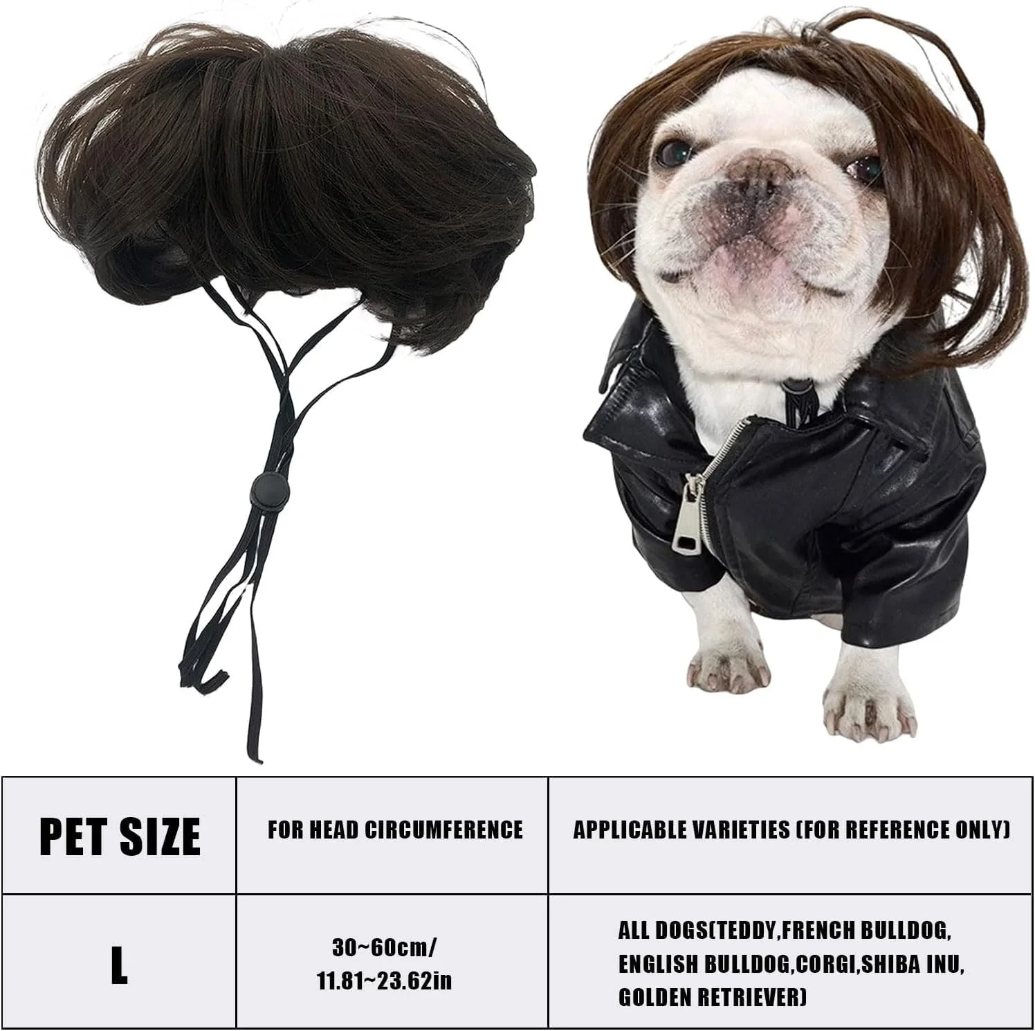 کلاه گیس فانتزی حیوانات خانگی مناسب هالووین، کریسمس، مهمانی ها و جشنواره ها - مناسب سگ و گربه کلاه گیس فانتزی حیوانات خانگی مناسب هالووین، کریسمس، مهمانی ها و جشنواره ها - مناسب سگ و گربه