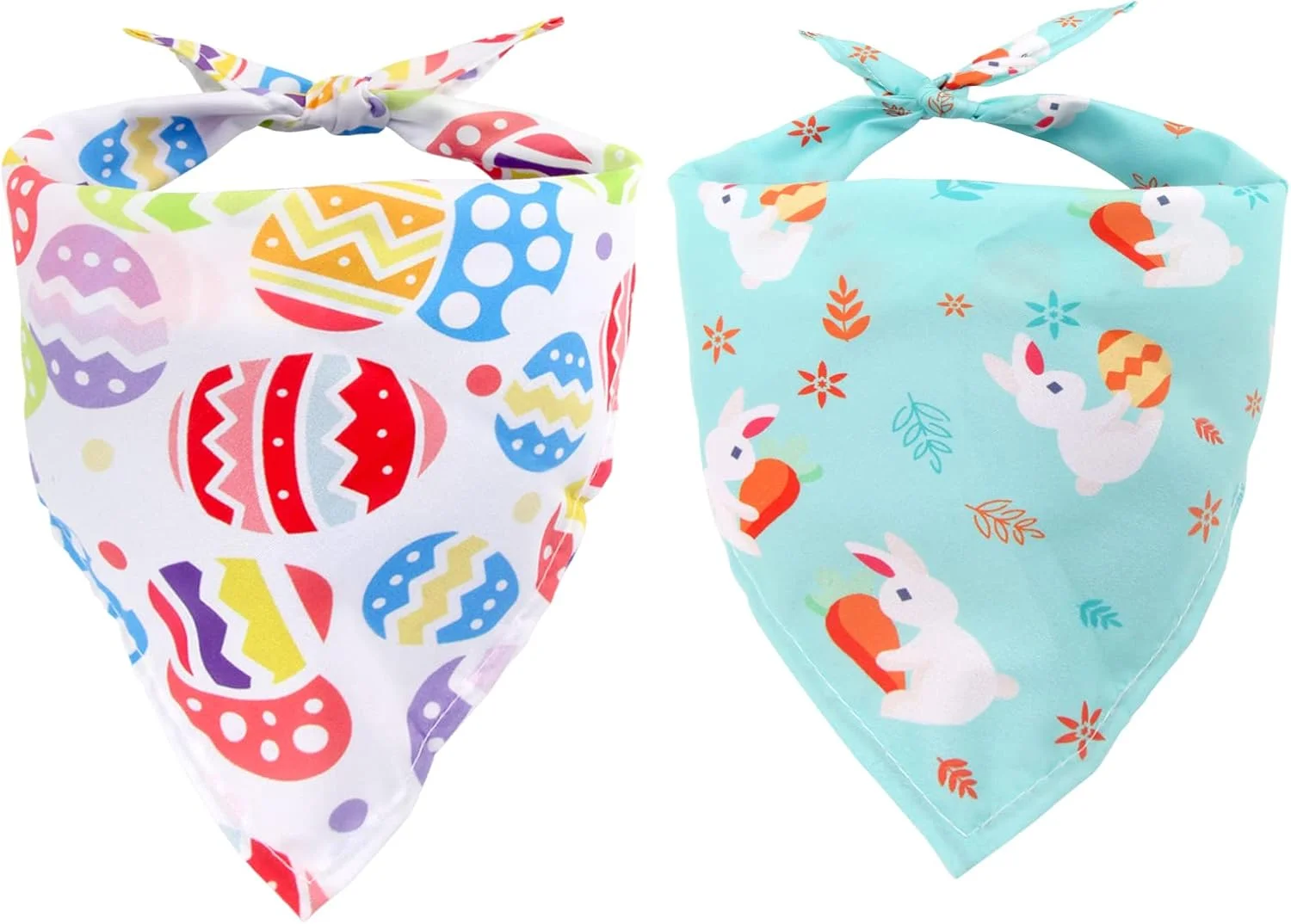 دستمال گردن سگ طرح عید پاک، 2 عدد روسری سگ با طرح خرگوش و تخم مرغ عید پاک، پیشبند مثلثی سگ قابل شستشو، دستمال سر گربه قابل تنظیم، لوازم جانبی لباس حیوانات خانگی برای توله سگ کوچک متوسط بزرگ دستمال گردن سگ طرح عید پاک، 2 عدد روسری سگ با طرح خرگوش و تخم مرغ عید پاک، پیشبند مثلثی سگ قابل شستشو، دستمال سر گربه قابل تنظیم، لوازم جانبی لباس حیوانات خانگی برای توله سگ کوچک متوسط بزرگ