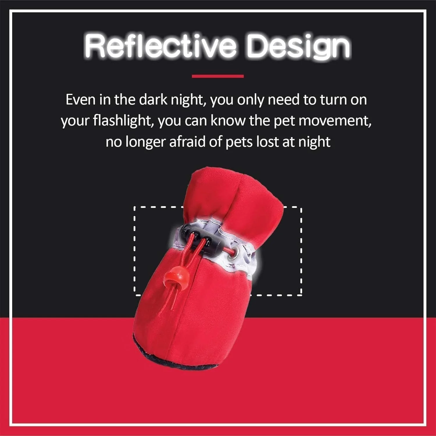 کفش سگ Xspring، محافظ پنجه ضد آب 4 عددی با کفی ضد لغزش، چکمه های سگ تنفسی برای سگ های کوچک، متوسط و بزرگ، کفش حیوانات خانگی راحت برای پیاده روی و دویدن در داخل و خارج از منزل (5) کفش سگ Xspring، محافظ پنجه ضد آب 4 عددی با کفی ضد لغزش، چکمه های سگ تنفسی برای سگ های کوچک، متوسط و بزرگ، کفش حیوانات خانگی راحت برای پیاده روی و دویدن در داخل و خارج از منزل (5)