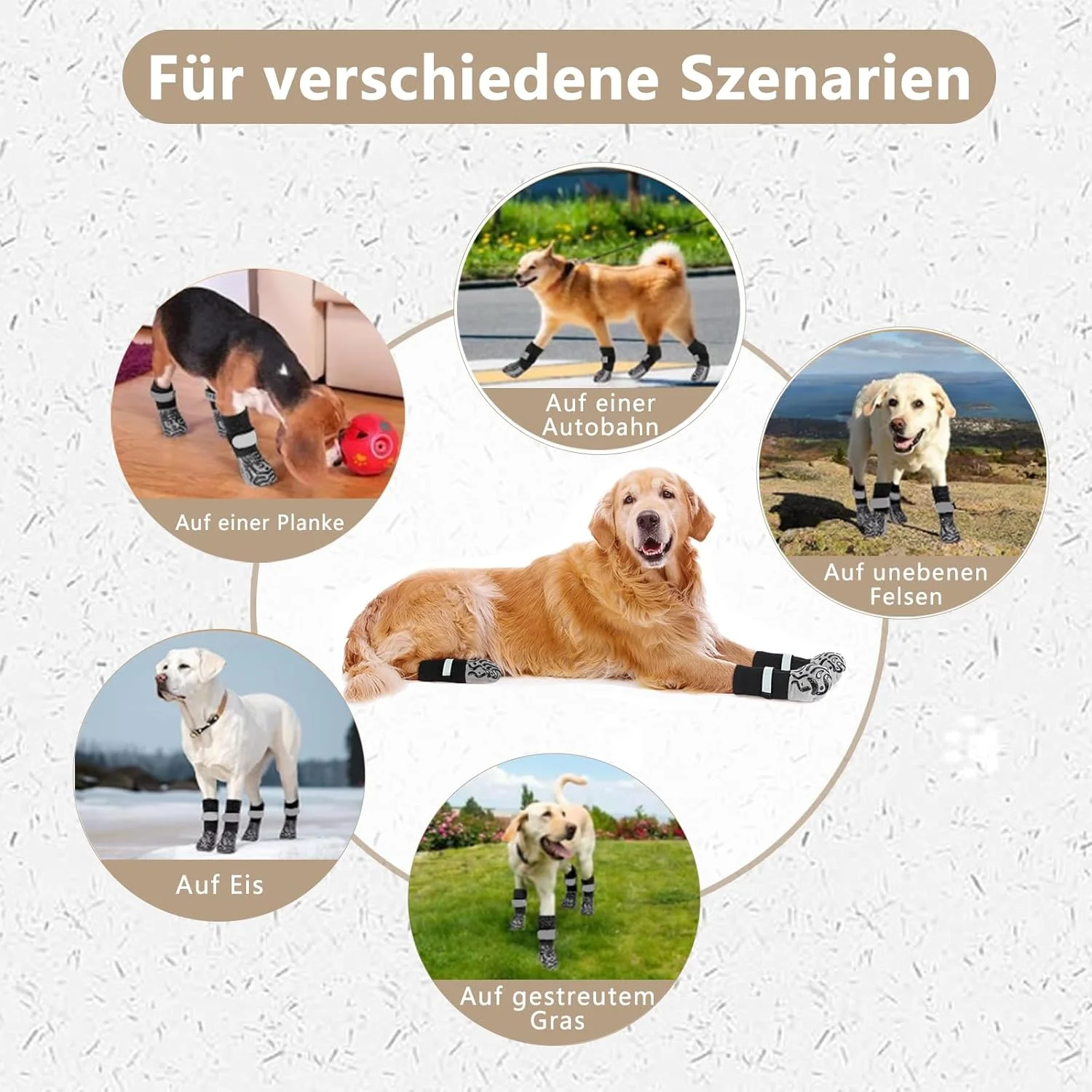 جوراب سگ ضد آب، 2 جفت جوراب سگ ضد لغزش با بندهای قابل تنظیم، کفش سگ برای سطوح سخت و محافظت از پنجه، دو طرفه، برای استفاده در داخل خانه (XS) جوراب سگ ضد آب، 2 جفت جوراب سگ ضد لغزش با بندهای قابل تنظیم، کفش سگ برای سطوح سخت و محافظت از پنجه، دو طرفه، برای استفاده در داخل خانه (XS)