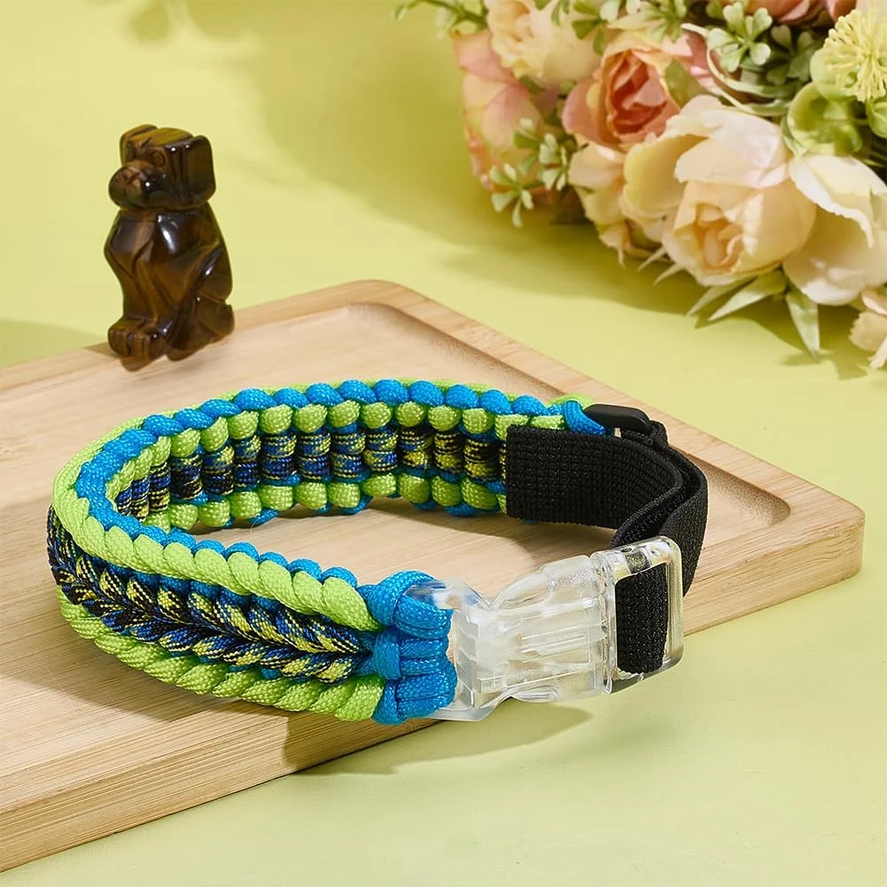 مجموعه 6 عددی کیت قلاده سگ WEBEEDY، ساخت قلاده های شخصی سازی شده حیوانات خانگی با طناب 30 متری، آویزهای آلیاژی، ابزار و دستورالعمل برای مبتدیان برای ساخت 3 قلاده سگ و 3 دستبند، هدیه ای برای دوستداران حیوانات خانگی مجموعه 6 عددی کیت قلاده سگ WEBEEDY، ساخت قلاده های شخصی سازی شده حیوانات خانگی با طناب 30 متری، آویزهای آلیاژی، ابزار و دستورالعمل برای مبتدیان برای ساخت 3 قلاده سگ و 3 دستبند، هدیه ای برای دوستداران حیوانات خانگی