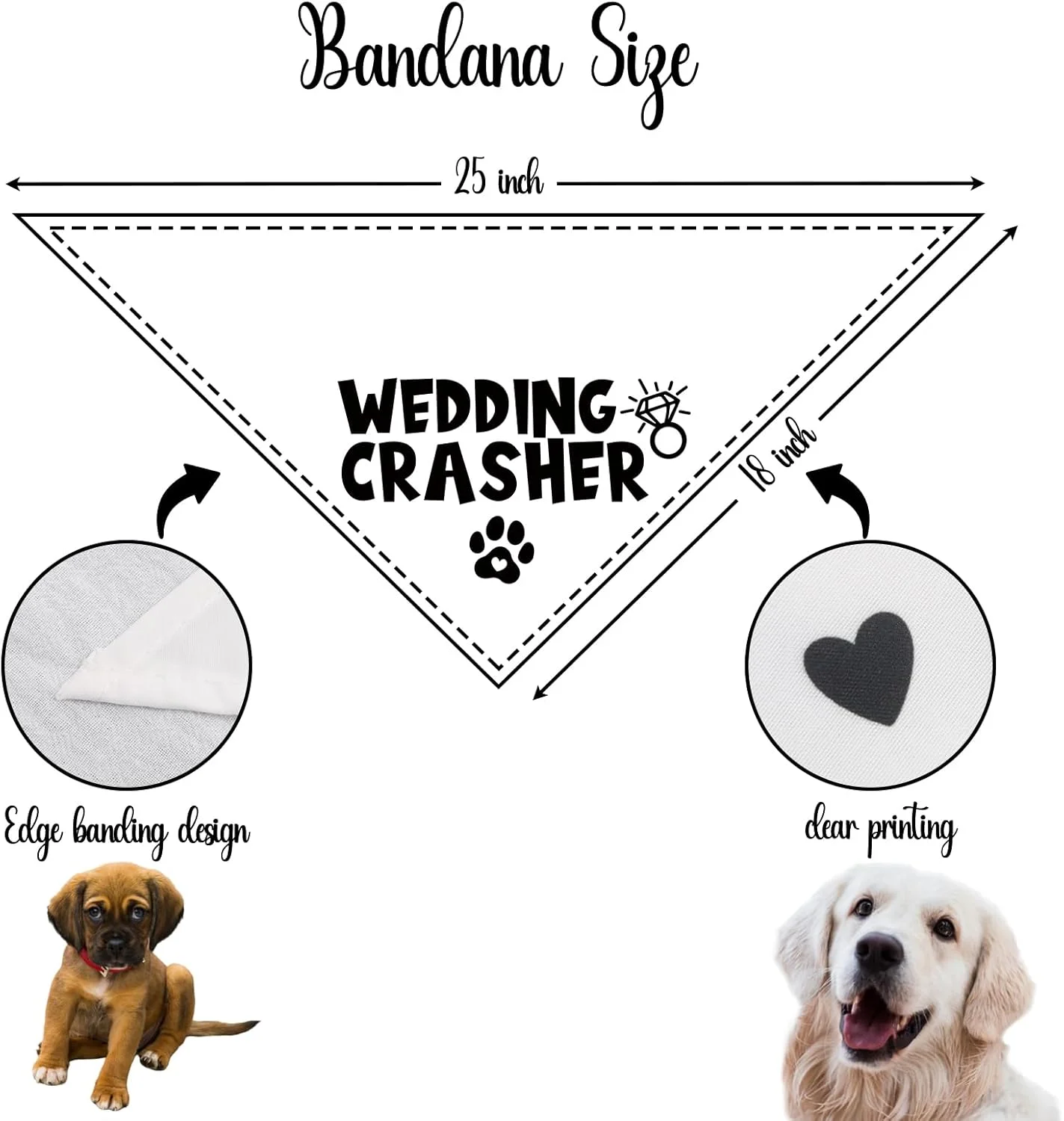 دستمال گردن سگ طرح عروسی، مناسب سگ ها، دستمال گردن سگ برای اعلام نامزدی، هدیه نامزدی برای زوج ها، شال حیوانات خانگی برای گربه ها و سگ های کوچک و متوسط دستمال گردن سگ طرح عروسی، مناسب سگ ها، دستمال گردن سگ برای اعلام نامزدی، هدیه نامزدی برای زوج ها، شال حیوانات خانگی برای گربه ها و سگ های کوچک و متوسط