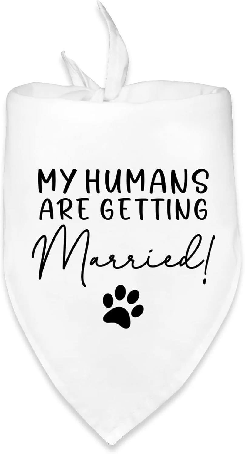 دستمال گردن سگ برای جشن عروسی و نامزدی، لباس و لوازم جانبی - انسان های من دارند ازدواج می کنند! دستمال گردن سگ، شال، وسیله عکس برداری عروسی، لباس عروسی سگ، دکوراسیون خنده دار جشن نامزدی عروسی، هدیه دستمال گردن سگ برای جشن عروسی و نامزدی، لباس و لوازم جانبی - انسان های من دارند ازدواج می کنند! دستمال گردن سگ، شال، وسیله عکس برداری عروسی، لباس عروسی سگ، دکوراسیون خنده دار جشن نامزدی عروسی، هدیه
