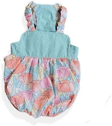 پیراهن سگ دخترانه، پیراهن مجلسی گلدار سگ برای تولد و عید پاک، لباس سگ بهاره و تابستانه (دامن کدو تنبل، سایز L) پیراهن سگ دخترانه، پیراهن مجلسی گلدار سگ برای تولد و عید پاک، لباس سگ بهاره و تابستانه (دامن کدو تنبل، سایز L)