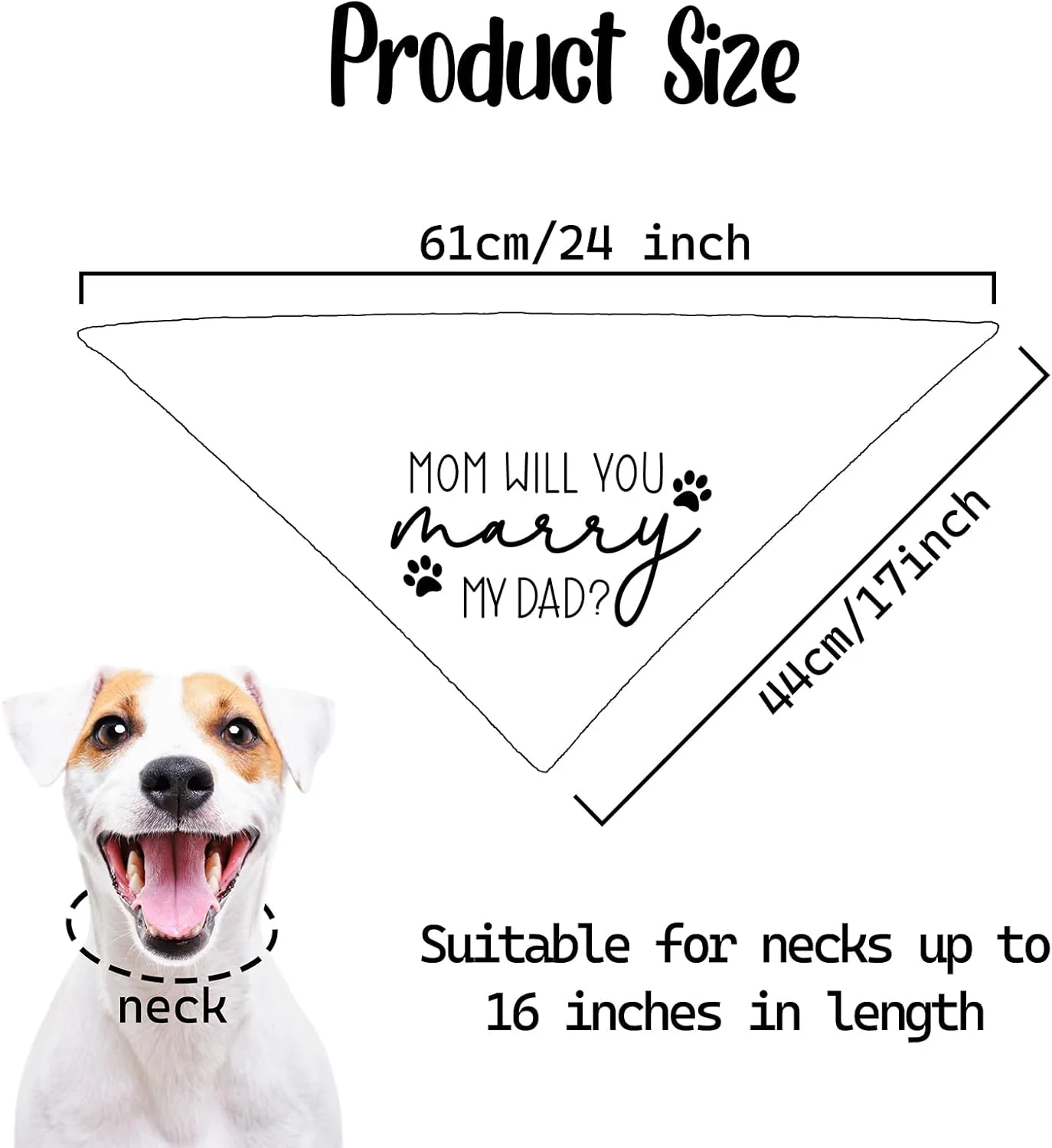 دستمال گردن سگ با طرح عروسی و نامزدی، اکسسوری و پوشاک حیوانات خانگی، دستمال گردن سگ، شال، مناسب عکاسی عروسی، طرح "مامان، با پدرم ازدواج می کنی؟"، لباس عروسی سگ، دکوری خنده دار جشن نامزدی و عروسی، هدیه دستمال گردن سگ با طرح عروسی و نامزدی، اکسسوری و پوشاک حیوانات خانگی، دستمال گردن سگ، شال، مناسب عکاسی عروسی، طرح "مامان، با پدرم ازدواج می کنی؟"، لباس عروسی سگ، دکوری خنده دار جشن نامزدی و عروسی، هدیه