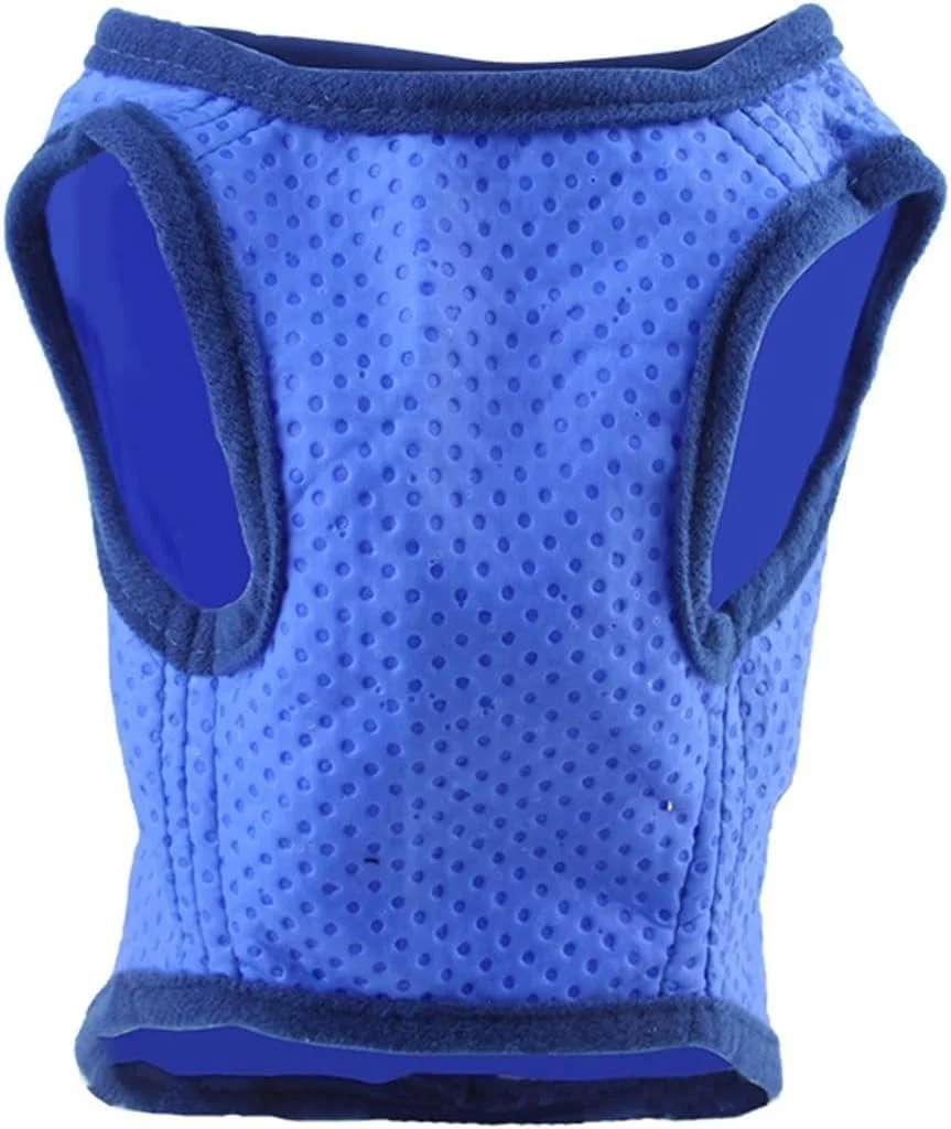 جلیقه خنک کننده سگ فروشگاه سفید. ژاکت سبک وزن با فناوری میکروفیبر خنک کننده تبخیری، پیراهن محافظ برای ساحل، سایزبندی برای سگ های کوچک، متوسط ​​و بزرگ (L)